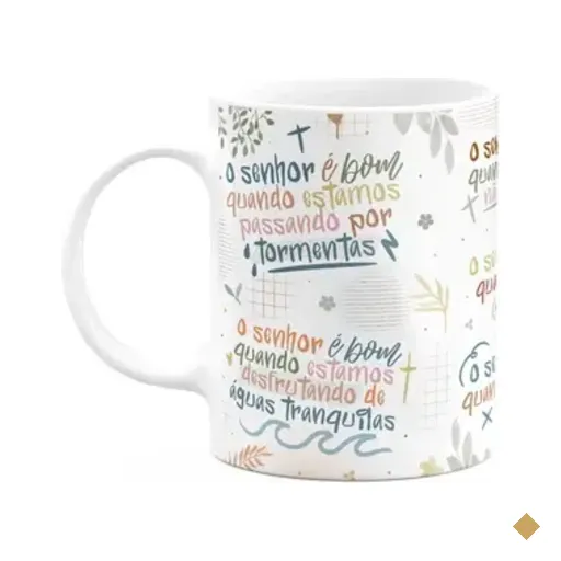 Caneca Religiosa - Quando O Senhor É Bom! - M3