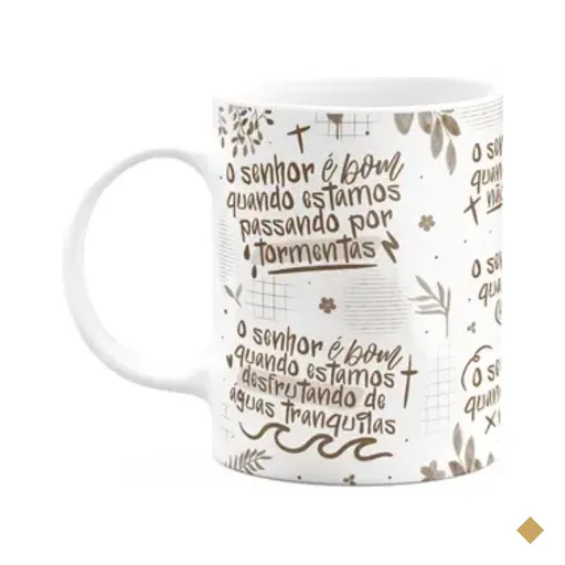 Caneca Religiosa - Quando O Senhor É Bom! - M5
