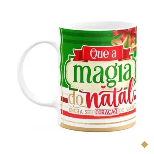Caneca Natalina - A Magia Do Natal - 325ml