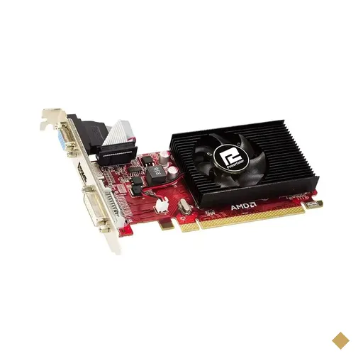 Placa de Vídeo PowerColor Radeon R5 230 1GB DDR3 64-bit PCI Express 2.1 x16 a