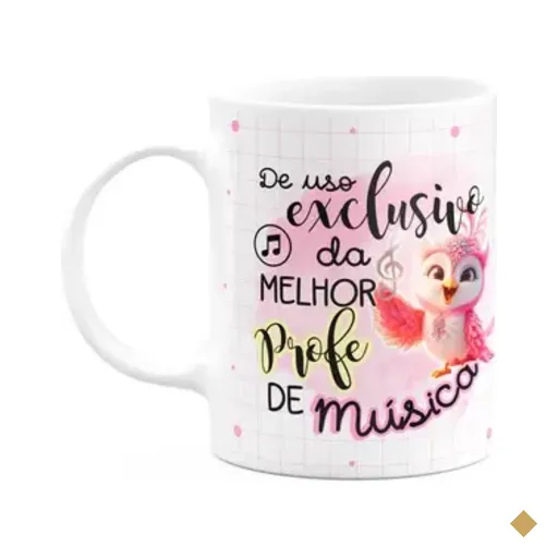 Caneca - Uso Exclusivo Da Melhor Professora De Música