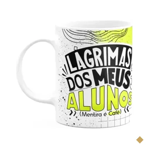 Caneca Fitness Academia - Lágrimas Dos Meus Alunos