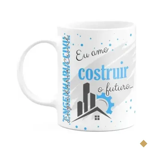 Caneca De Profissões - Sou Engenheiro Civil - 325ml