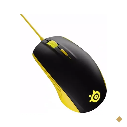 SteelSeries Rival 100 4000dpi Optical Gaming Yellow