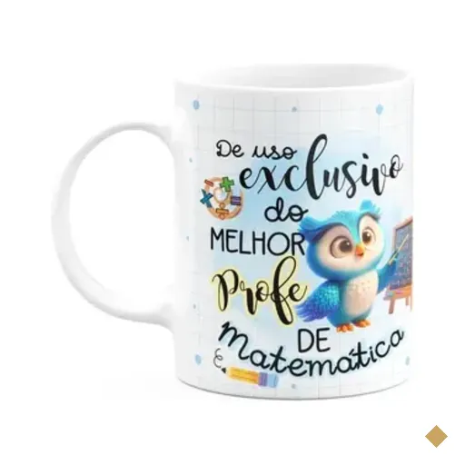 Caneca - Uso Exclusivo Do Melhor Professor De Matemática