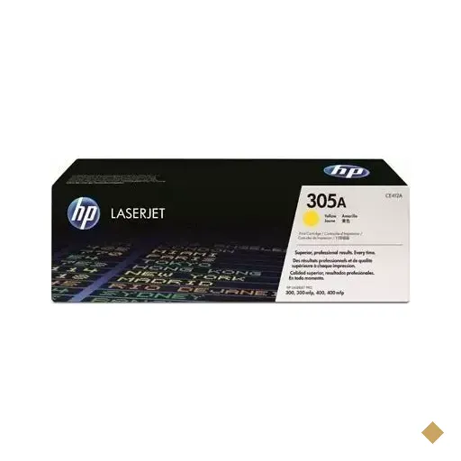 HP Toner Amarelo CE412A para Impressora HP 305A 