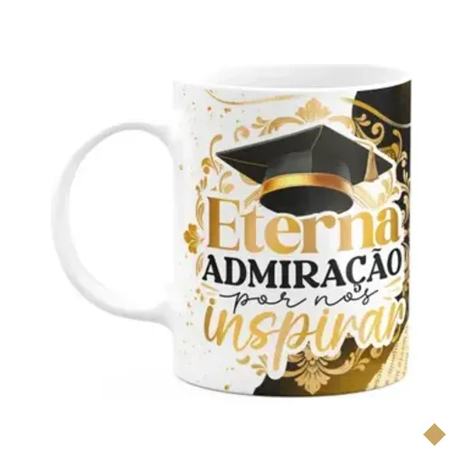 Caneca Formatura G-black - Admiração Por Nos Inspirar
