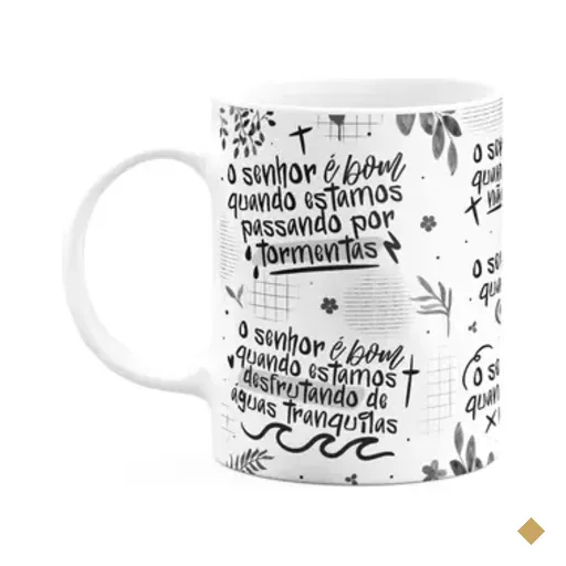 Caneca Religiosa - Quando O Senhor É Bom! - M1