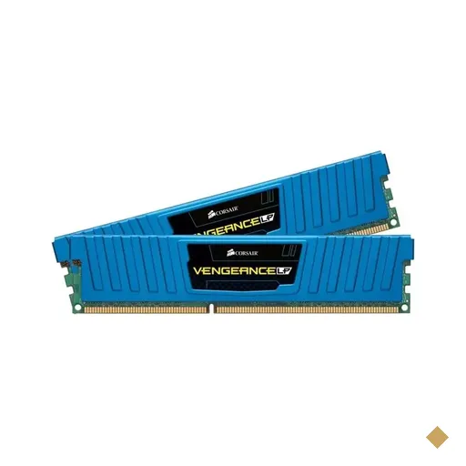 Memória Corsair Vengeance LP Blue 16GB Kit (2 x 8GB) DDR3 1600MHz PC3-12800