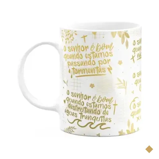 Caneca Religiosa - Quando O Senhor É Bom! - M6