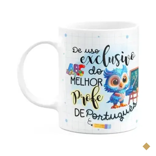 Caneca - Uso Exclusivo Do Melhor Professor De Português