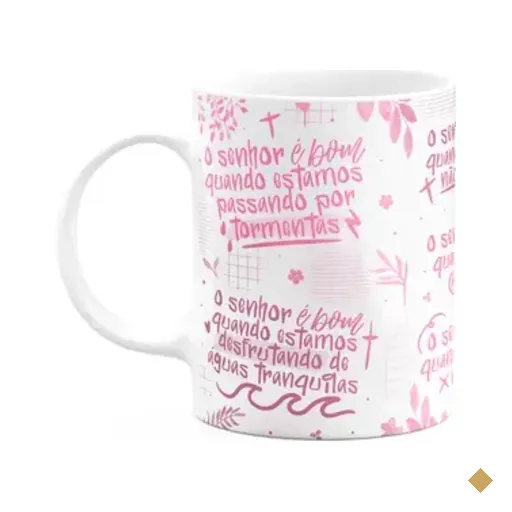 Caneca Religiosa - Quando O Senhor É Bom! - M7