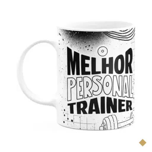 Caneca Fitness Academia - O Melhor Personal Trainer