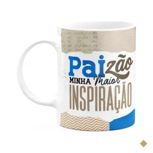 Caneca Dos Pais - Paizão, Minha Maior Inspiração - 325ml