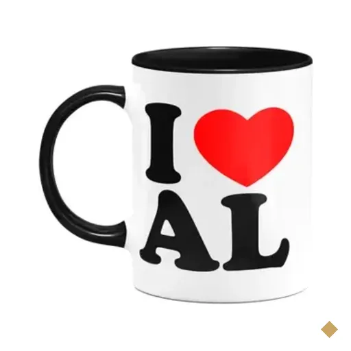 Caneca I Love Al - Alagoas - 325ml - B-black
