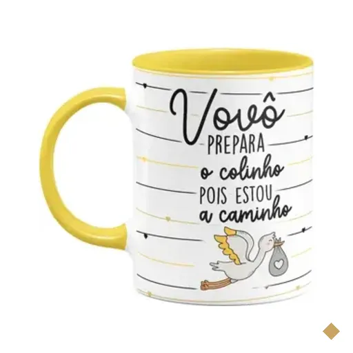 Caneca - Vovô Prepara O Colinho, Estou A Caminho! B-yellow