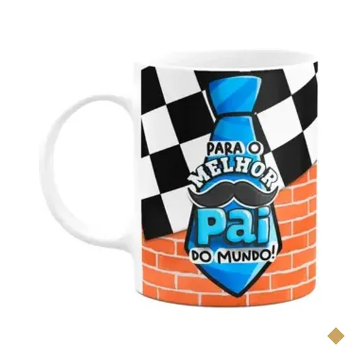 Caneca Pais - Para O Melhor Pai Do Mundo - Amigo E Herói