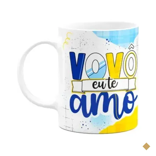 Caneca Dos Avós - Vovô Eu Te Amo - 325ml