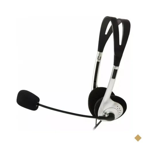 Headset C3Tech Voicer Ligth Prata