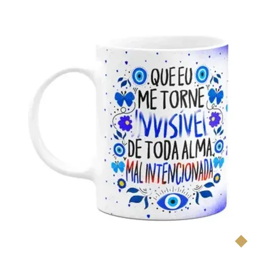 Caneca Proteção - Que Eu Me Torne Invisível - 325ml