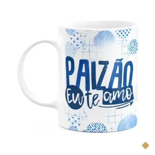 Caneca Pais - Paizão, Eu Te Amo! 325ml - Branca