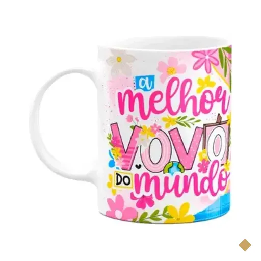 Caneca Dos Avós - A Melhor Vovó Do Mundo - M2