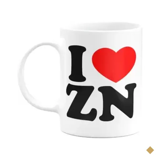 Caneca I Love Zn - I Love Zona Norte - 325ml