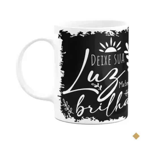 Caneca Religiosa Ore - Deixe Sua Luz Brilhar - M3