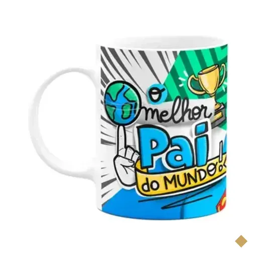 Caneca Pais - O Melhor Pai Do Mundo - Super Pai