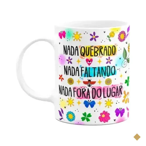 Caneca Proteção - Nada Quebrado, Nada Faltando