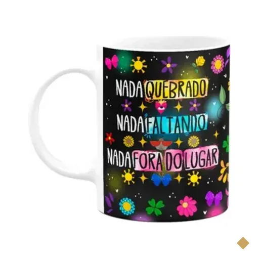 Caneca Proteção - Nada Quebrado, Nada Faltando - B-dark