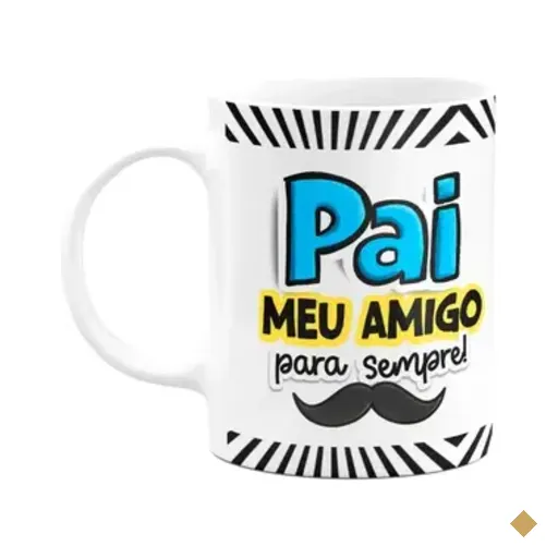 Caneca Pais - Pai, Meu Amigo Para Sempre