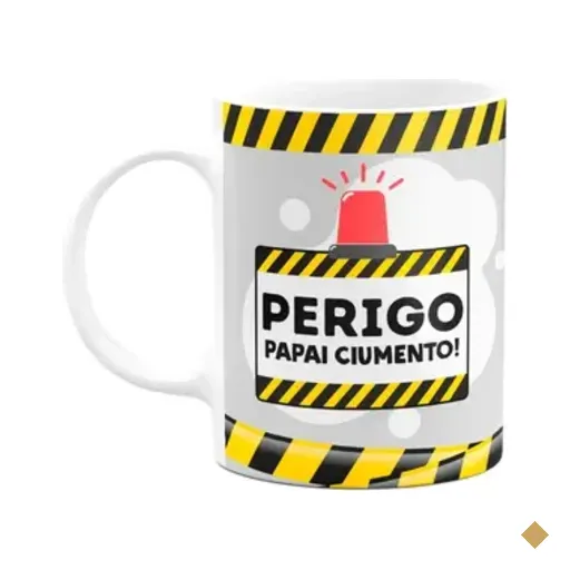 Caneca Dia Dos Pais - Perigo, Papai Ciumento!