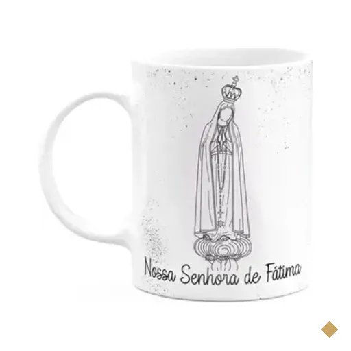 Caneca Religiosa Orações - Nossa Senhora De Fátima