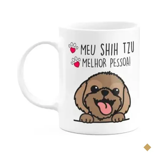 Caneca Dog - Meu Shih Tzu, Melhor Pessoa! M3