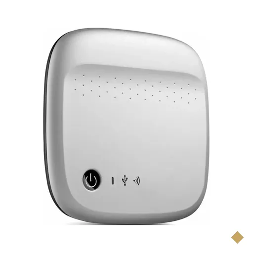 Seagate Wireless Mobile 500GB Branco