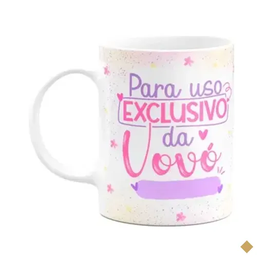 Caneca De Avós - Para Uso Exclusivo Da Vovó