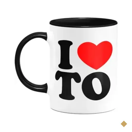 Caneca I Love To - Tocantins - 325ml - B-black