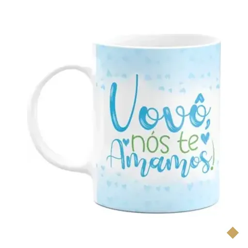 Caneca De Avós - Vovô Nós Te Amamos - 325ml