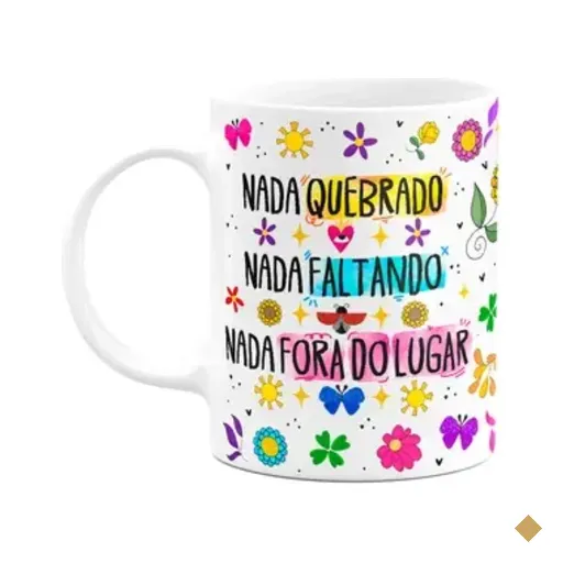 Caneca Proteção - Nada Quebrado, Nada Faltando - M2