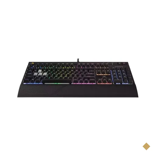 Teclado Mecânico Corsair Strafe RGB Cherry MX Red Gaming USB