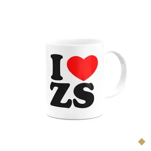 Caneca I Love Zs - I Love Zona Sul - 325ml