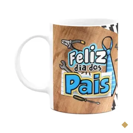 Caneca Pais - Feliz Dia Dos Pais - Pai Pra Toda Obra - M2