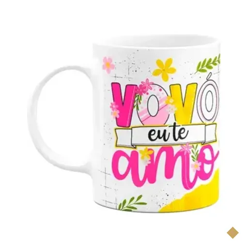 Caneca Dos Avós - Vovó Eu Te Amo - 325ml
