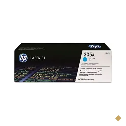HP Toner Ciano CE411A para Impressora HP 305A 