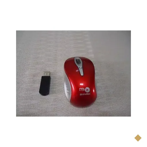 Mouse Vermelho (800 DPI) USB Wireless