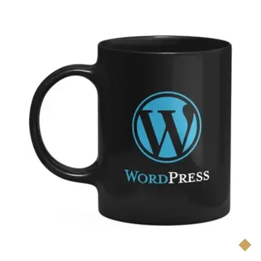 Caneca Dev Programador - Wordpress - 325ml Preta