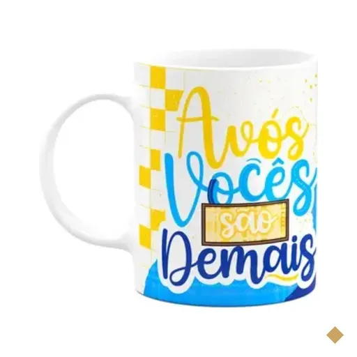 Caneca Dos Avós - Avós Vocês São Demais - M2 - 325ml