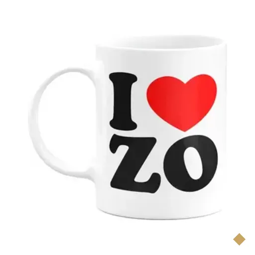 Caneca I Love Zo - I Love Zona Oeste - 325ml
