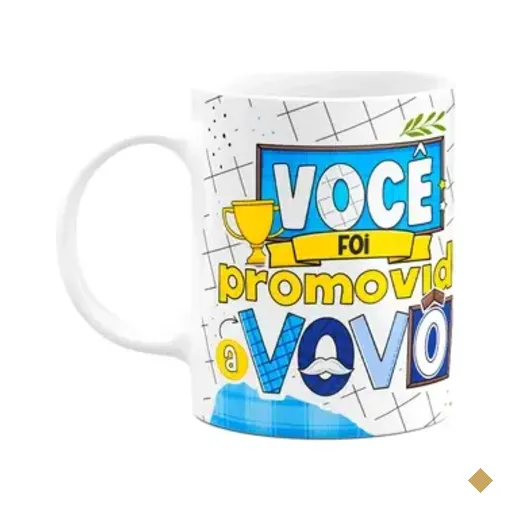 Caneca Dos Avós - Você Foi Promovido A Vovô